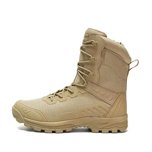 Hanagal OEM ODM Custom Hot Selling Leather Tactical Shoes for Men Tactical Boots