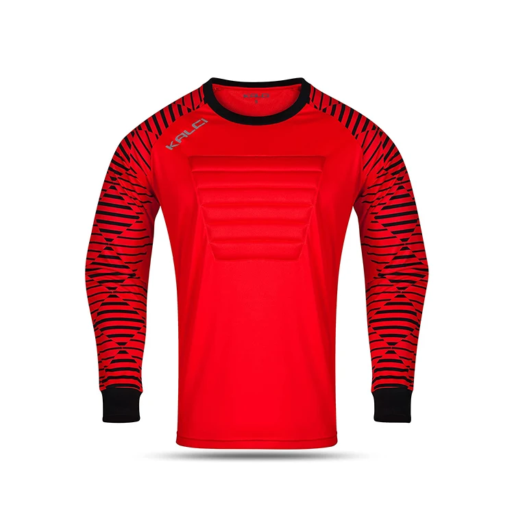 Custom Football Jerseys Goalkeeper Jersey Men Long Sleeve Football