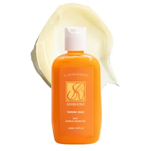 Organic Jojoba & Coconut Oil Extreme Tanning Butter Balm Vegan Cream for Face Body Tanning Balm OEM  ODM