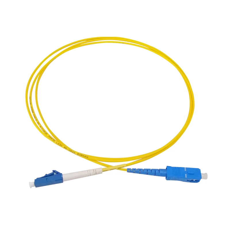 Fiber optic cable Simplex FTTH 1core cable with connector patch cord SC APC pigtail LSZH PVC