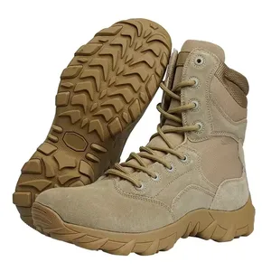 ZS Factory Customize Botas Outdoor Trekking Mens Safety Boots Waterproof Mil Tactical Boots