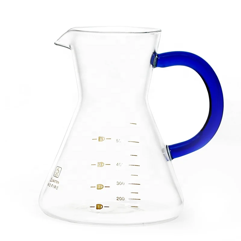 Eco-Friendly Pour Over Coffee Maker Set Includes Apace Living Filter Coffee Measuring Cup Cork Elegant Coffee Dripper Glass Jug
