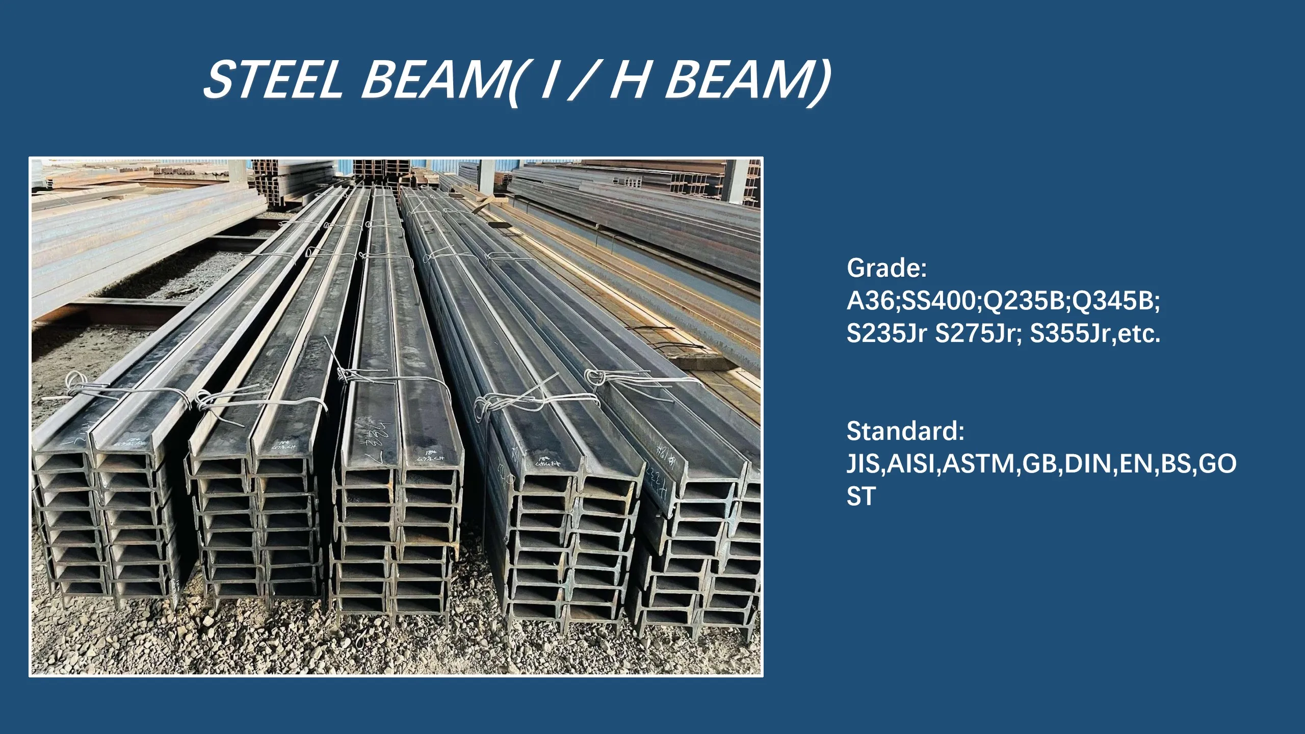 Universal H Beam/i Beam/ipeaa/hea/heb/steel Profile Ss400/a36/q235 ...