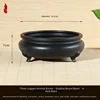 Nero-diametro 16,8 cm-altezza 7 cm-1 pezzo