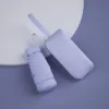 Zipper bag with purple