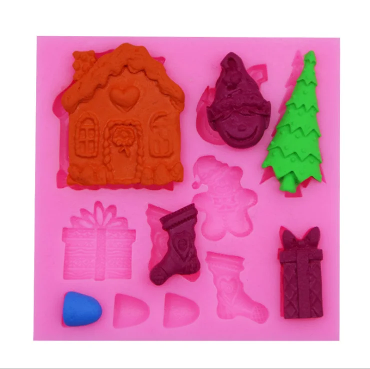 Christmas Tree Christmas House Snowman Old Man Silicone Cake Mold Cake Decorating Molds For Chocolate Cake Buy Cake Decorating Molds Silicone Cake Mold Christmas Tree Christmas House Snowman Old Man Silicone Cake Mold