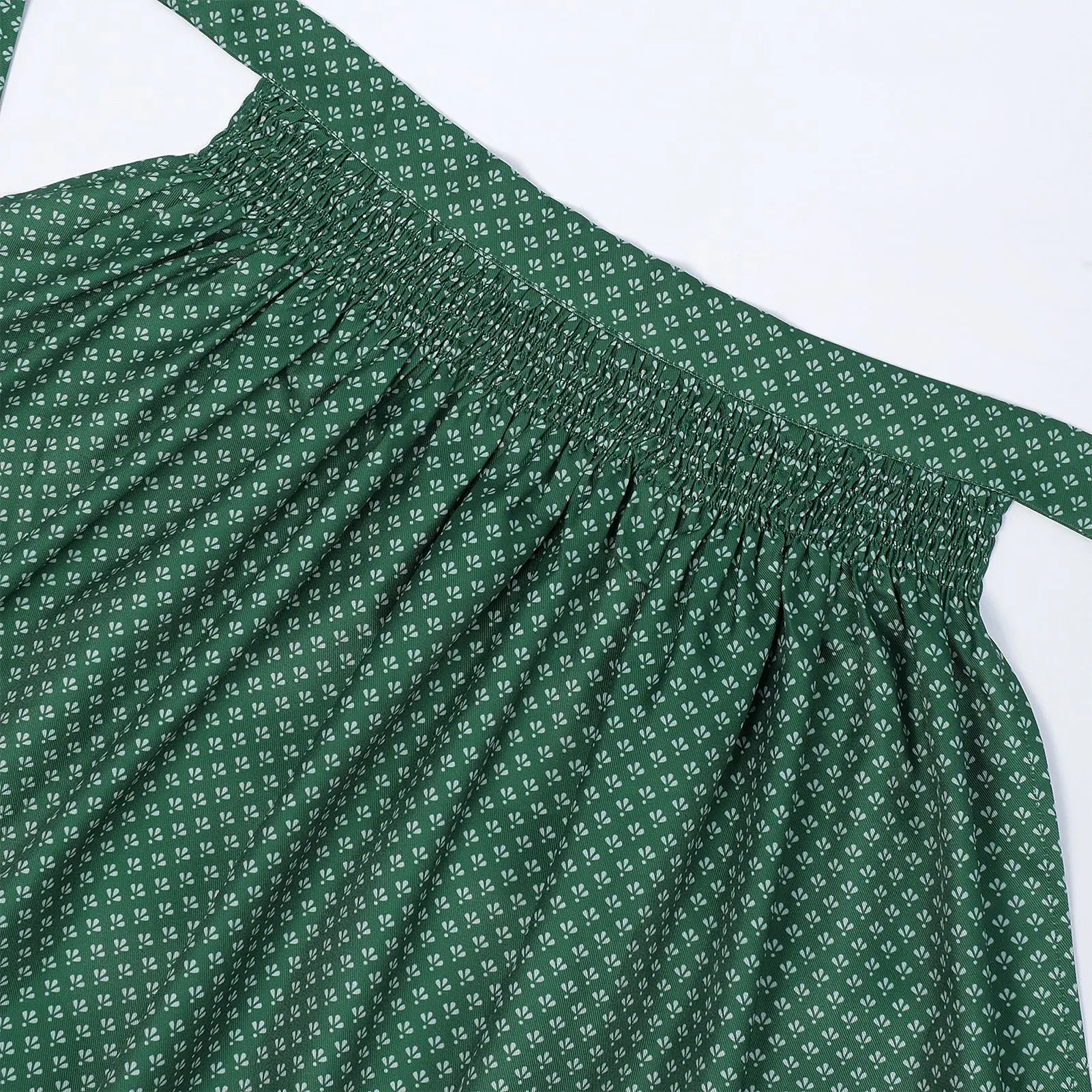 Vintage Bavarian Festival Dress Lace Short Sleeve Blouse High Waist a Line Flared Skirt Party Event Apron Style Dress for Women supplier