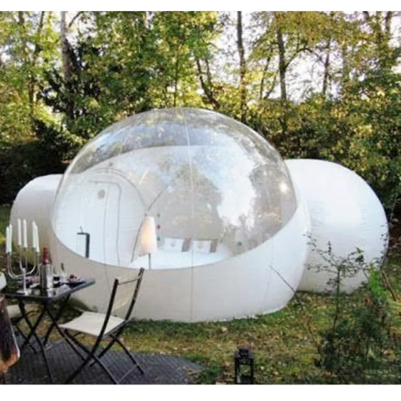 2 Tunnel Transparent Bubble Tent Outdoor Inflatable Bubble Camping Tent Buy Inflatable Clear Bubble Tent Portable Planetarium Inflatable Dome Tent Inflatable Bubble Tent With 2 Tunnels Product On Alibaba Com