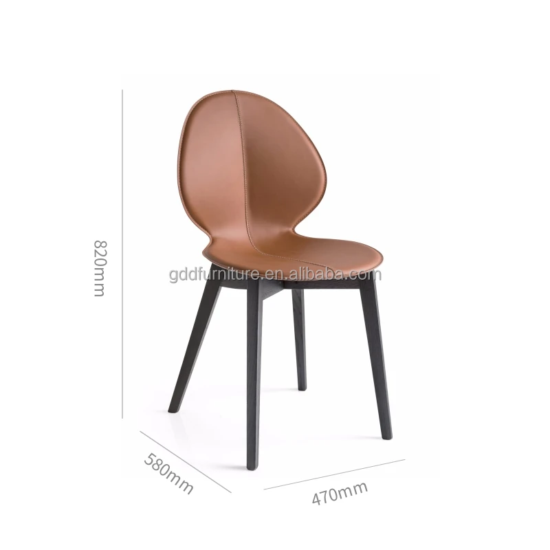 View of Garvee Modern Dining Chairs Set of 2 Plush Chenille Upholstered Dining ...