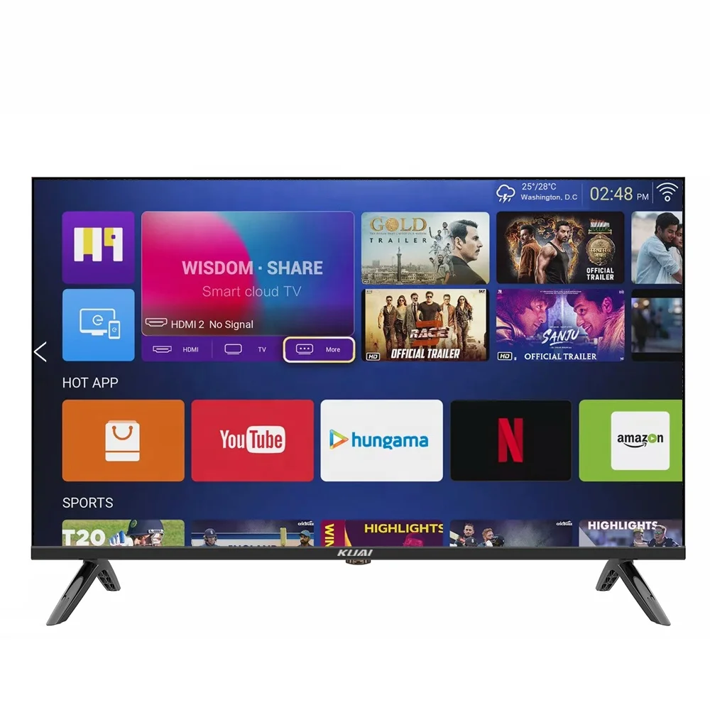 Ultra HD 4K Large Screen LCD LED TV 43 50 55 70 Inch Wifi Slim Televisore Television Sample 32 Inch Full HD Android TV Smart