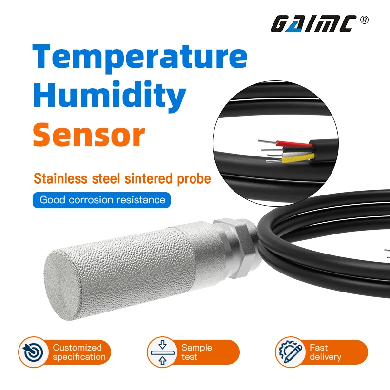 GAIMC GHTS SHT30 SHT32 SHT35 SHT40 temperature humidity sensor probe sht