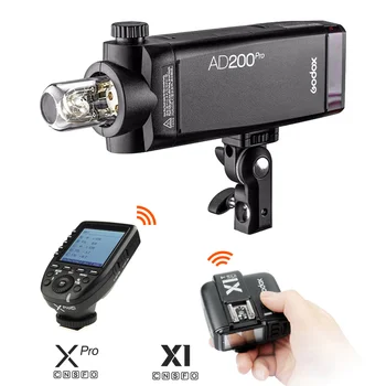 Camera Accessories Godox AD200pro Outdoor Flash Light TTL&HSS I/8000s 2.4GHz Wireless Photo Shoot Studio Lights GODOX AD200pro detail image
