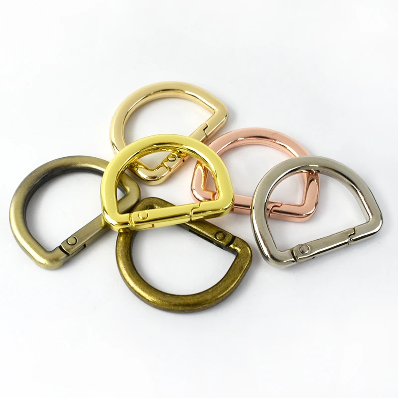 MeeTee XP047 Open Ring Handbag Straps 25*18mm Clasp Snap D Ring