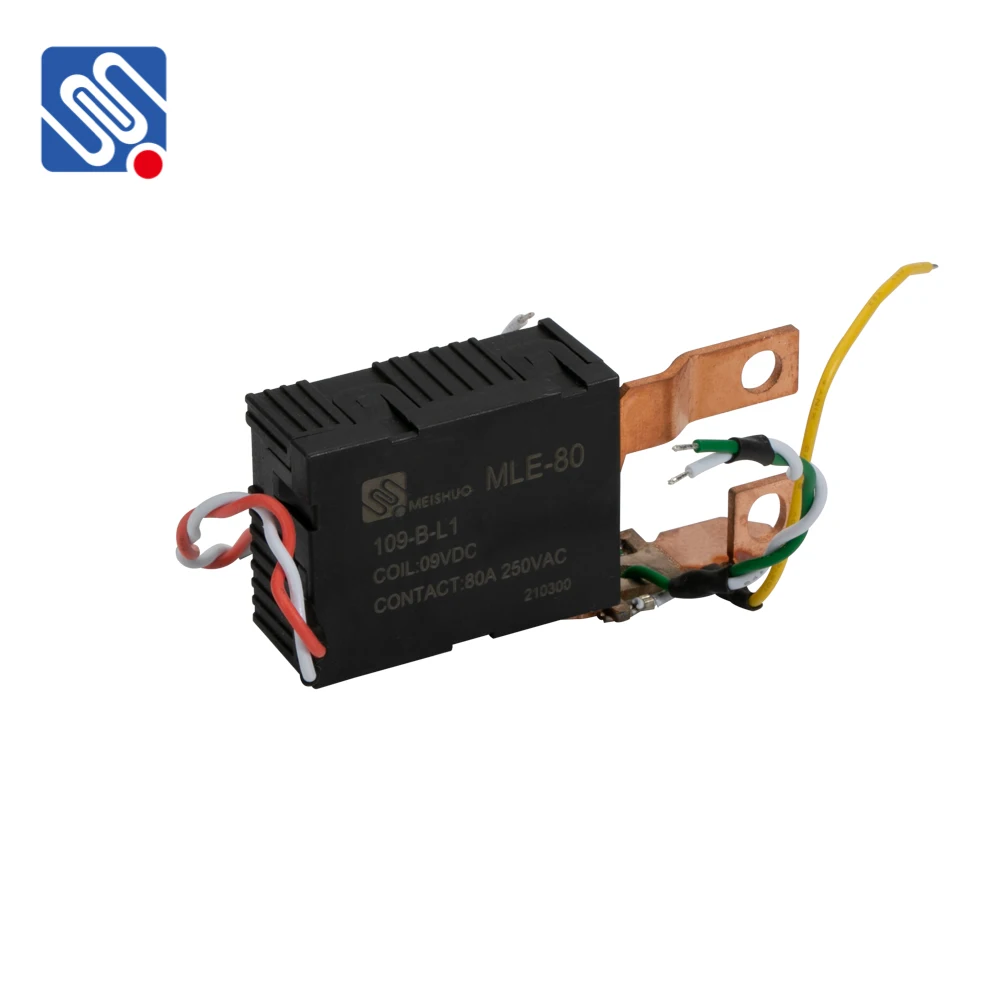 Meishuo MLE 60A 80A 250VAC Smart Meter Relay Miniature Magnetic Latching Automatic Relay Sealed Protection Fast Shipping