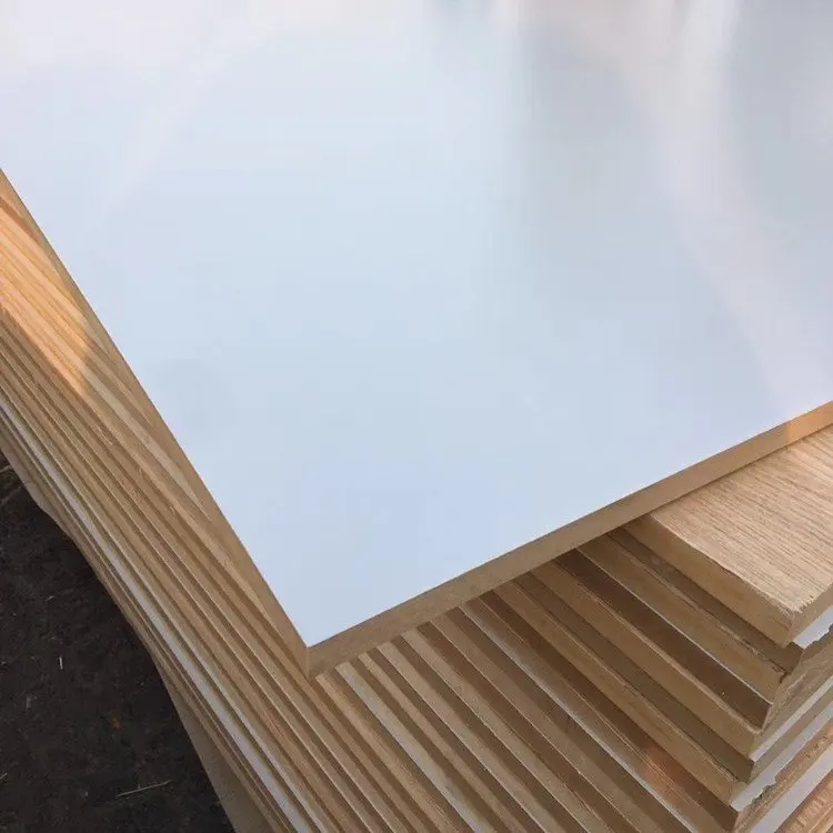 Højglans lamineret grafisk designtavle til indendørs møbler indendørs