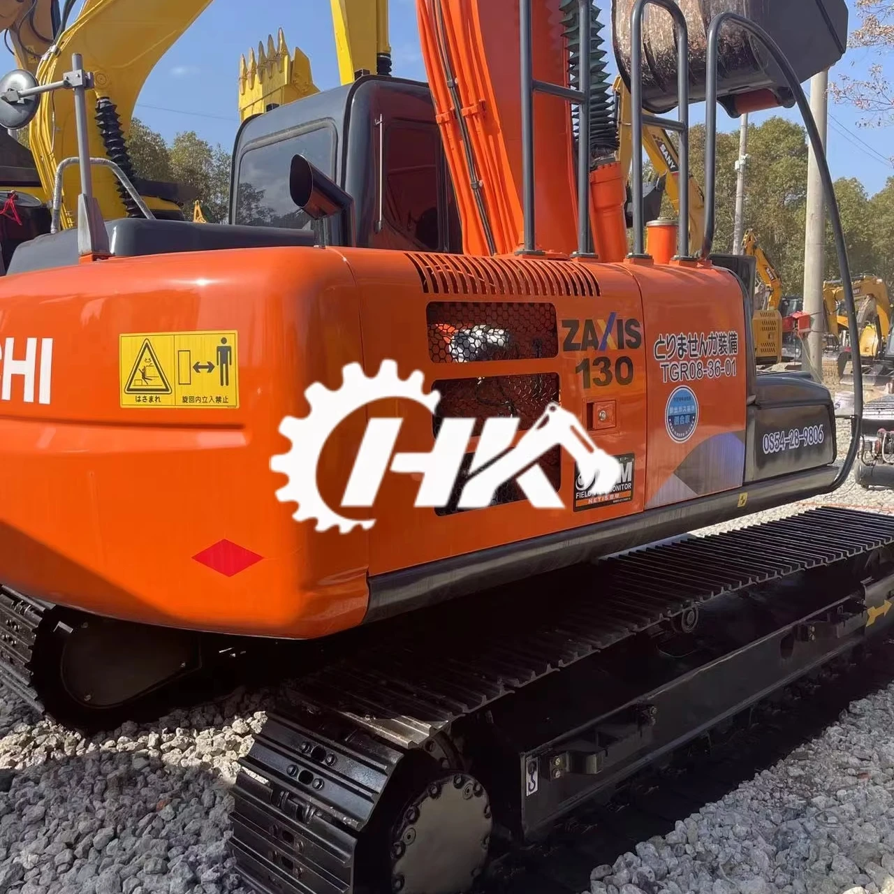 HANGKUI Used Excavator Hitachi Zaxis 130 Japanese Second Hand Low Working Used Excavator Hitachi Zx130 13ton Crawler Digger