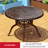6-Orchid round table D100