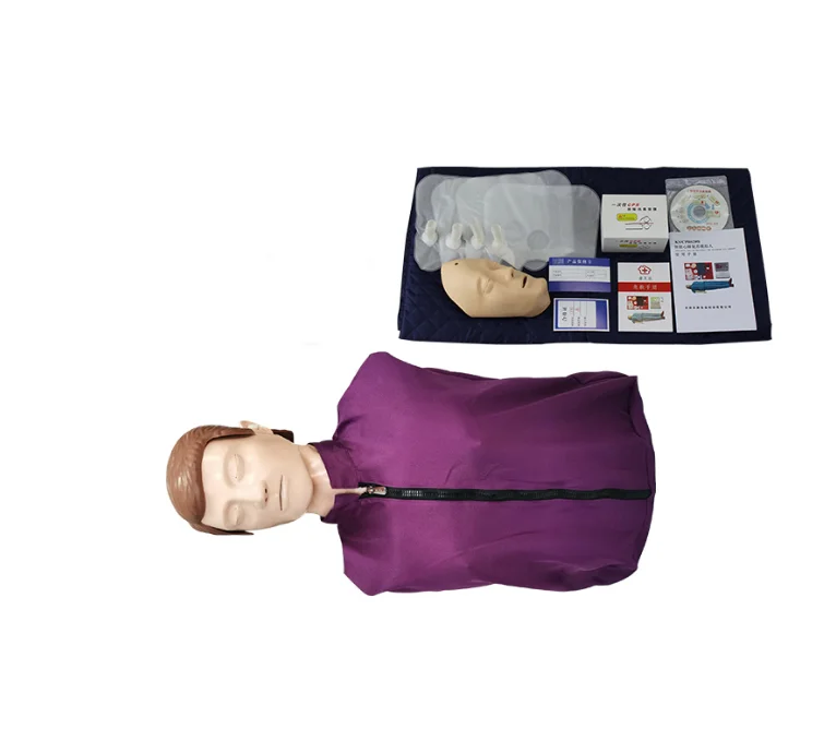 Cardiopulmonary Cpr Training Simulator Model Half Body Dummy Buy Cpr Simulator Cardiopulmonary