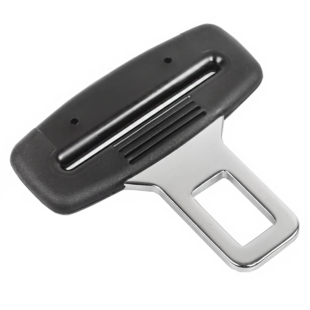 NEW Car Seat Belt Silencer Metal Tongue,Universal Seat Belt Buckle Auto Metal Seat Belts Clip Bling Car Seat Belt Clip 