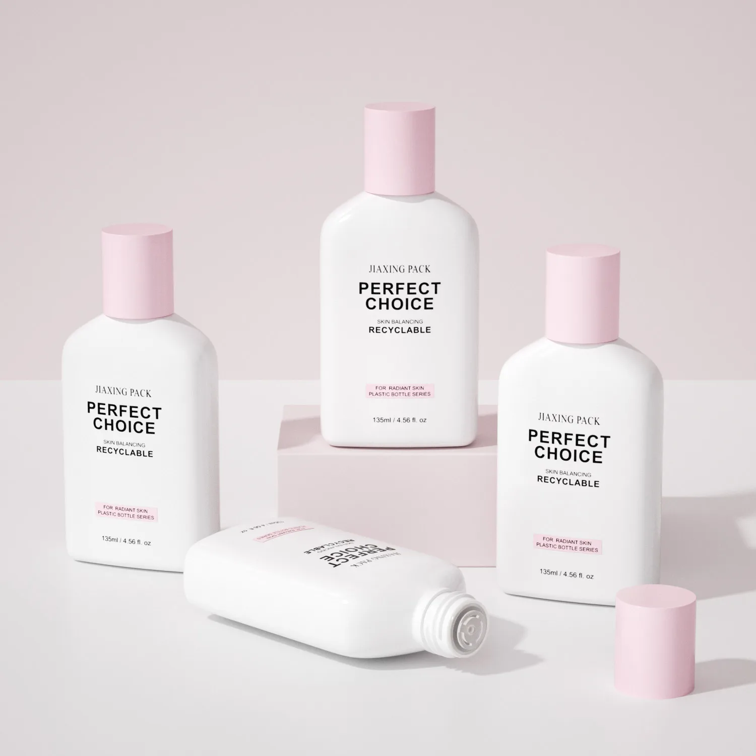 Portable Soft Touch Empty Plastic Baby Shampoo and Body Shower Gel Packaging Bottle Colourful