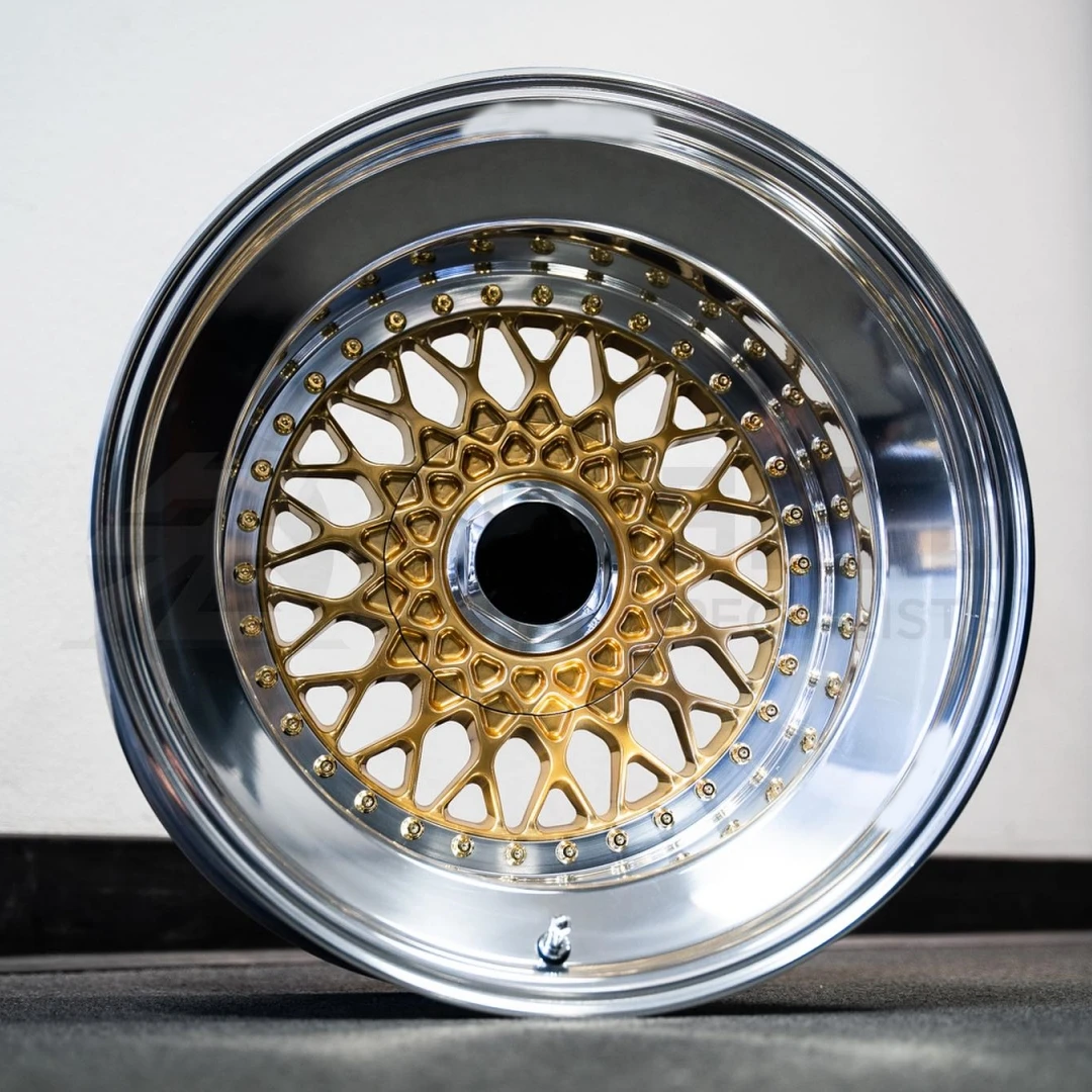 Bku Custom 3pc Forged Step up Lip 5x120 4x100 Wheels 15 16 17 18 Inch Alloy Car Wheel Rim for BMW E30 M3 E34 E36 E28 E46 Wheel