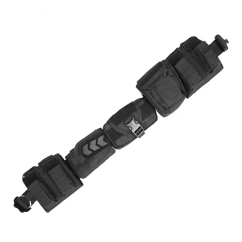 Premium Training Multifunctional Tactical Waist Belt Wear-resistant Duty Tactical Waist Equipment Outdoor Hunting Girdle Pouch