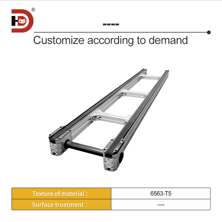 Tooth Shaped Belt T5-25 Wide Synchronous Belt Conveyor Line Head Dual Drive Synchronous Belt Conveyor Device Transmission Head supplier
