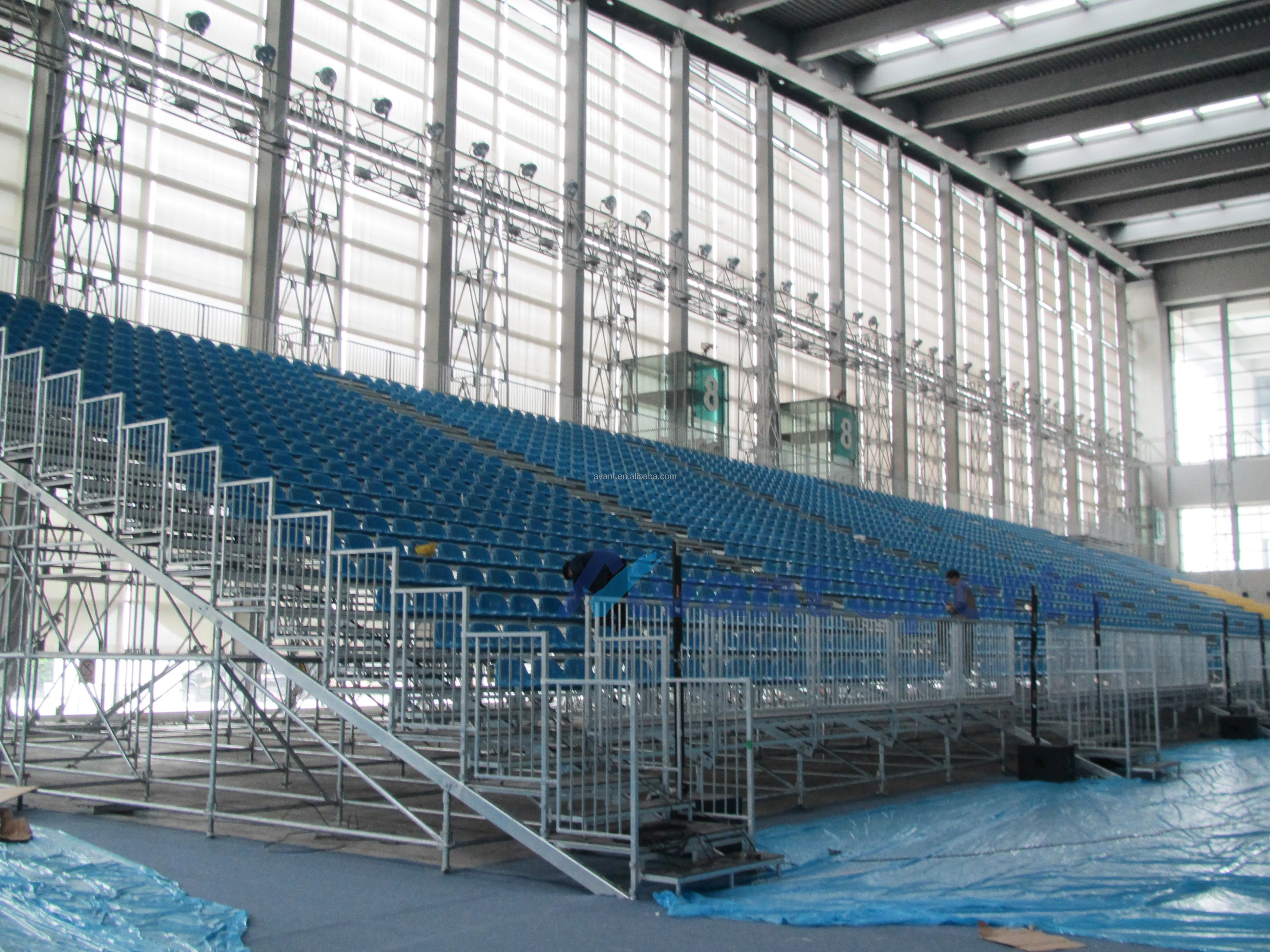 Avant Sports Large Stadium Grandstand System - Durable Bleachers