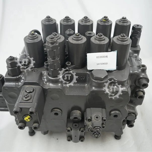 Machinery Part Original Main Control Valve Assembly 14720610 Hydraulic Control Valve Assembly for Volvo EC350D Excavator
