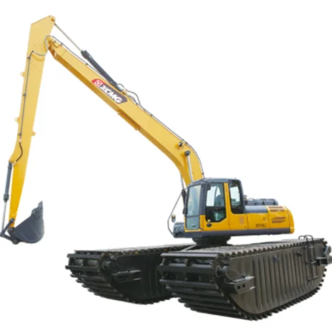 3Ton 10Ton 20Ton Amphibious Excavator With Submersible Slurry Pump
