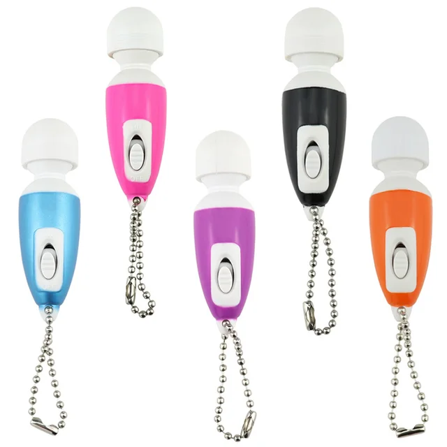 Customized G-Spot Mini Vibrator Massager Clitoris Stimulator customized Mini Keychain AV Vibrator