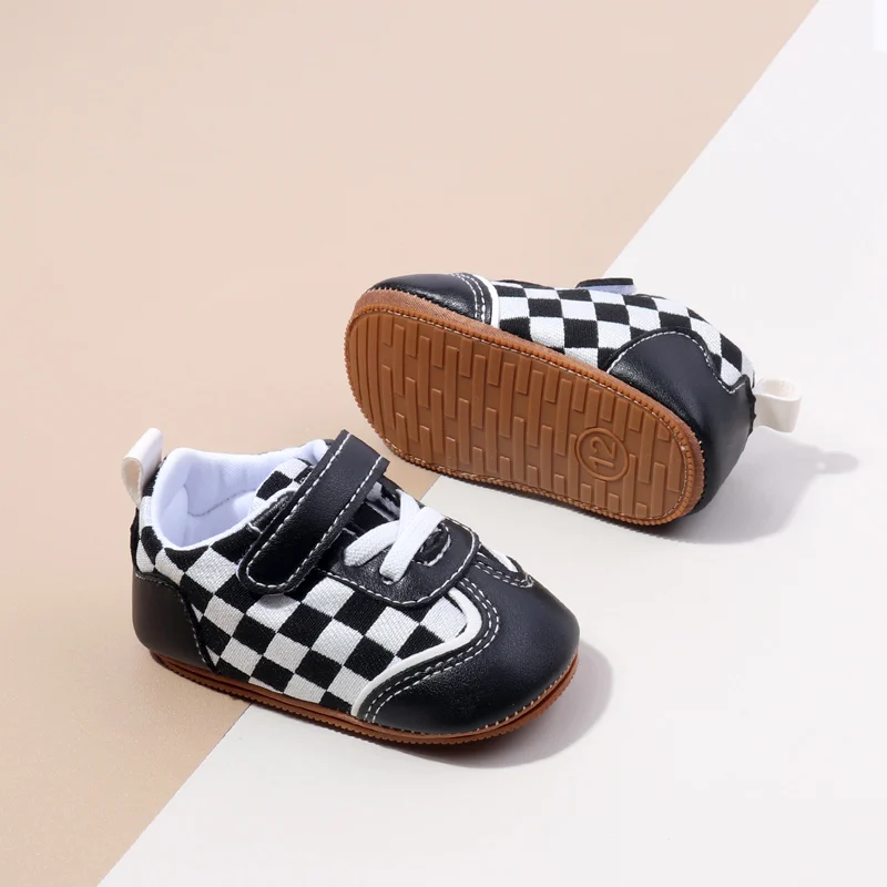 2024 High Quality Anti-slip Hook&loop Soft TPR Outsole Unisex Baby Toddler Sport Shoes Boys and Girls Casual Shoes BXC4142 supplier