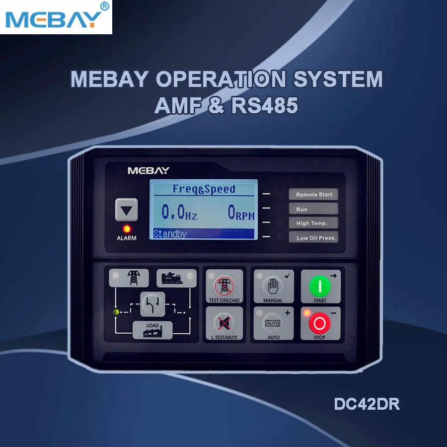 MEBAY Remote Start Manual Genset Controller DC42D MK4 AMF Function