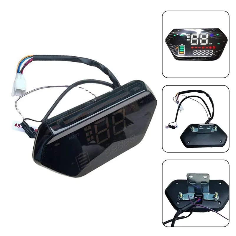 2023 48v 60v 72v For E-bike Electric Scooter Motor Lcd Display Meter Control Panel - Foto 4