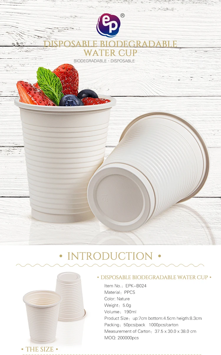 Fashion Design Cylinder Disposable Biodegradable Plastic Coffee Cups Buy Biodegradable Coffee