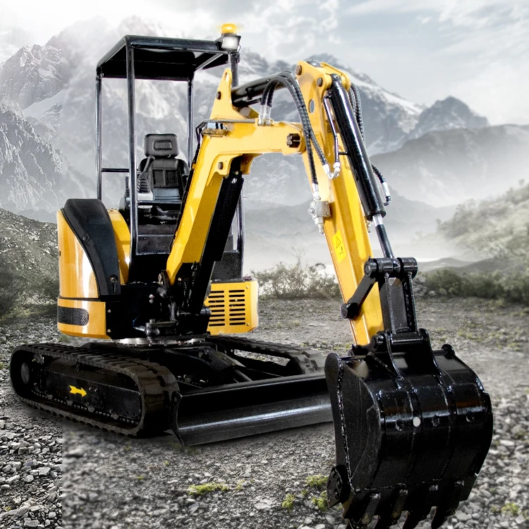Instant Gratification China CE Certified 1-3 Ton Mini Excavator Operator Machine Hydraulic Small Digger with Bucket Affordable Prices Free Shipping