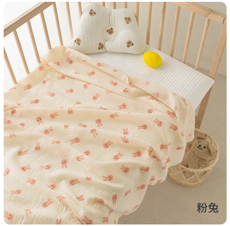 Hot Sell Baby Double Layer Gauze Bath Towel Baby Animal Cute Blanket ...