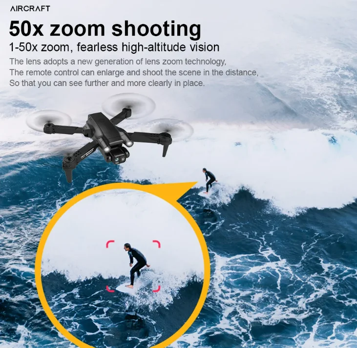 F195 Foldable 4k Professinal Camera Drone 4k Camera Long Distance Drone