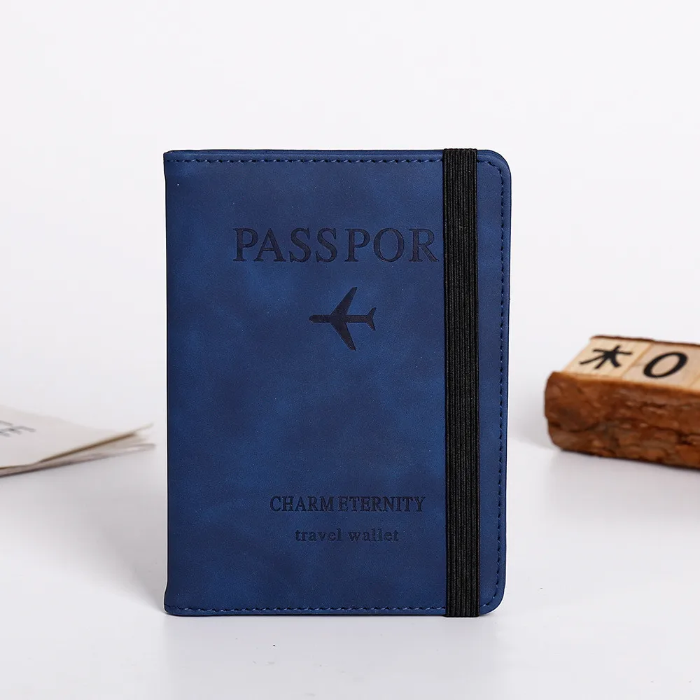 2023 Eco Travel Pu Leather Passport Cover Card Holder Wallet Porta ...