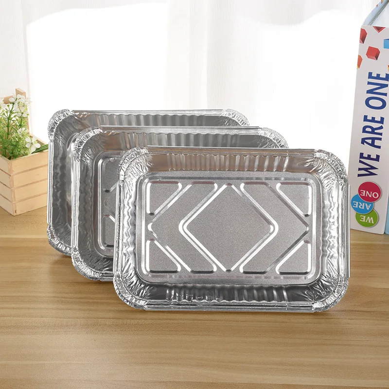 750ml Aluminium Foil Container Pakistan F1 Aluminum Foil Container with Paper Lid
