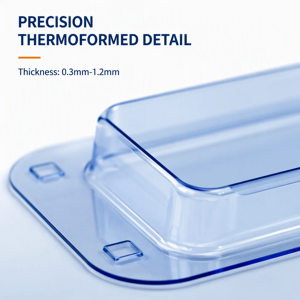 Customize Medical Tray Plastic Disposable Medical Device Tray PETG Medical Blister Professional Medical Packaging