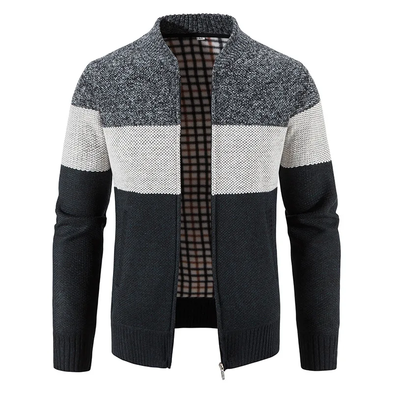 Autumn and winter 2022 cashmere sweater men's jacket supports customization