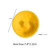 Yellow round lace Muffin Cup Mold
