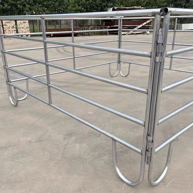 Wholesale Farm Galvanized Metal Ranch Rail Fencing Adjustable Fence ...