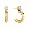 Moissanite+GRA Certificate-Gold