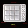 White-Large XO Chess Mold