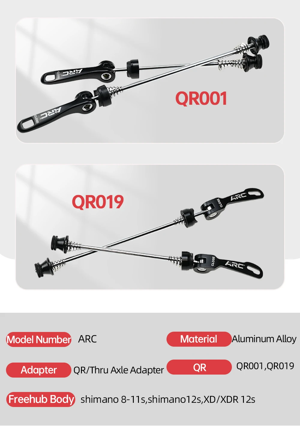 15x100 12x142 Thru Axle End Cap 9x100 10x135 Quick Release Adapters Mtb