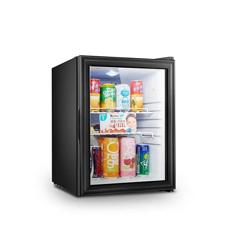 Alibaba.com: Homesun 40L glass door compressor mini bar refrigerator ...