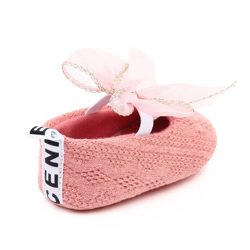 New Arrival Beautiful Soft Sole Cotton Baby Girl Shoes Newbron Casual Shoes 2025 details