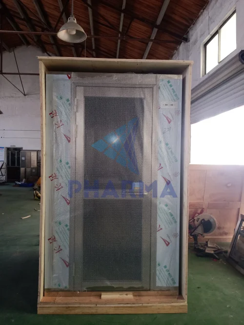 product-Dust Free Clean Room Automatic Sliding Door Air Shower-PHARMA-img-2